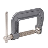 Welding Clamp, Silver, Ideal for Woodworking and Metalworking, Resists Welding Splatter, Swivel Pads for Even Clamping KH906