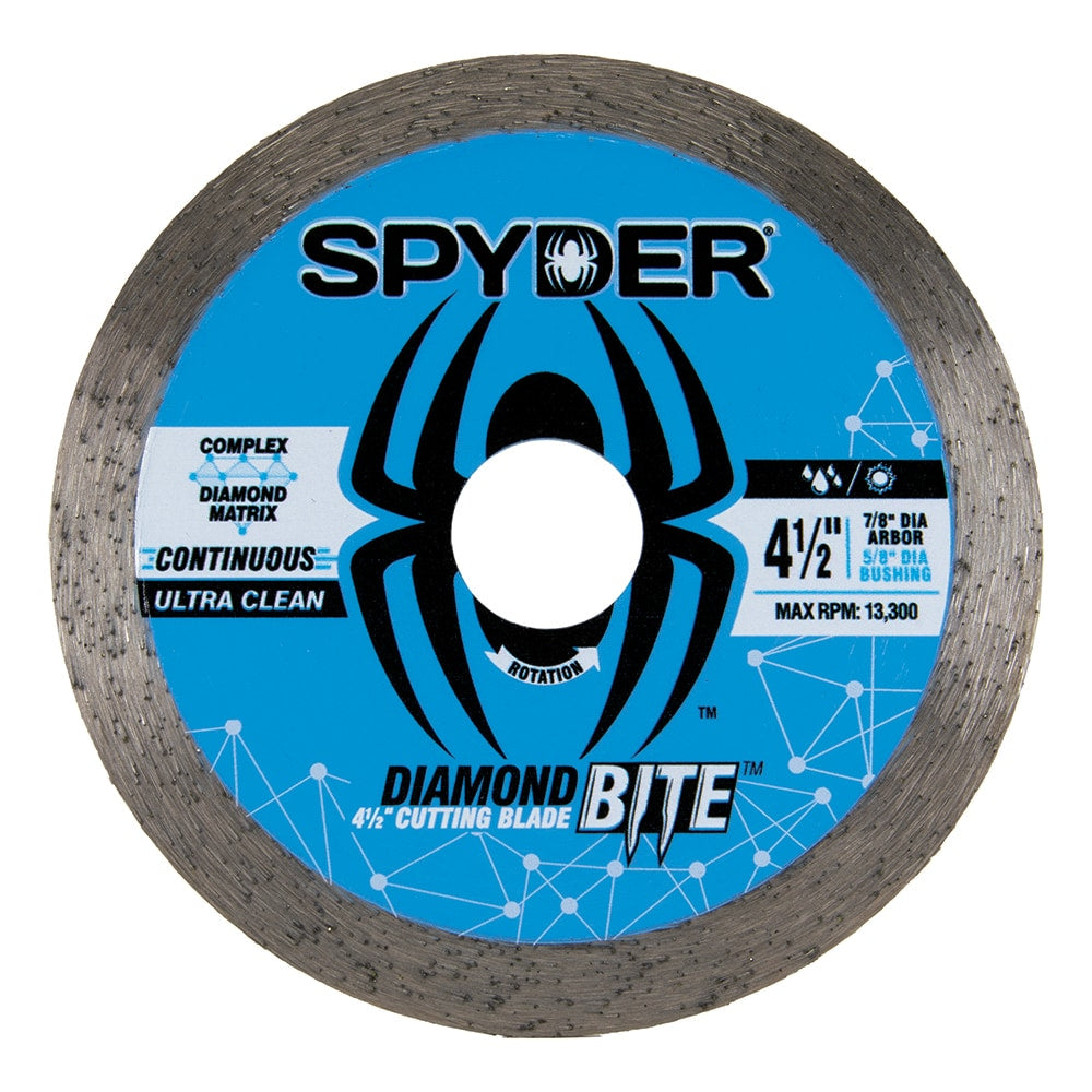 Diamond Bite 4-1/2-in Wet/Dry Continuous Rim Diamond Saw Blade 14101