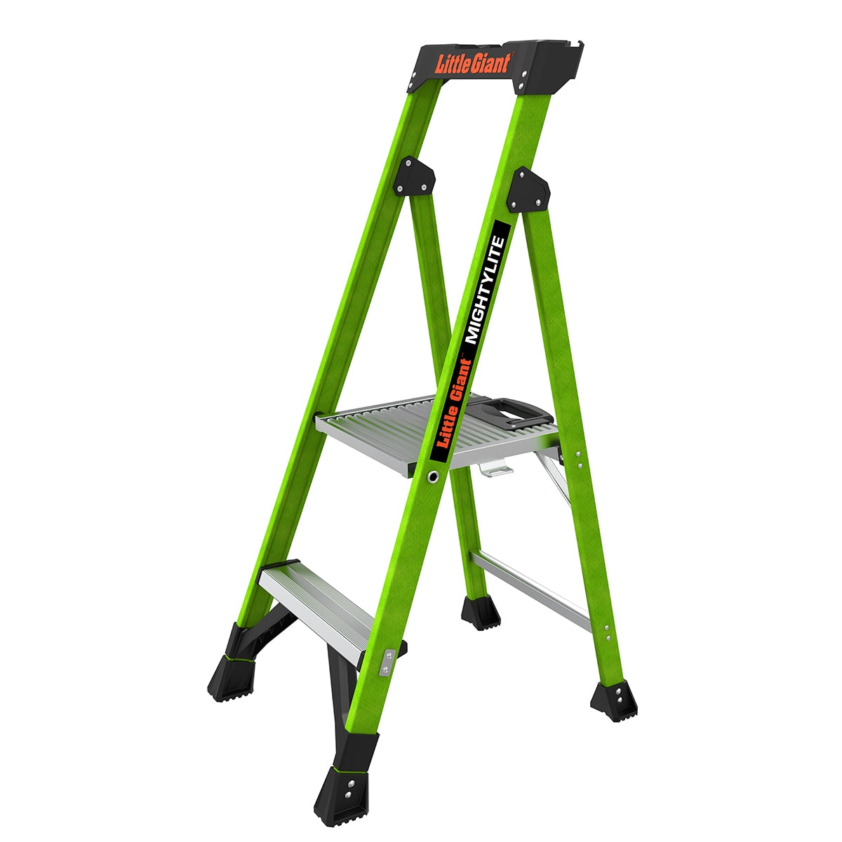 Mightylite 4-ft Fiberglass Type 1a- 300-lb Load Capacity Step Ladder 15394-001