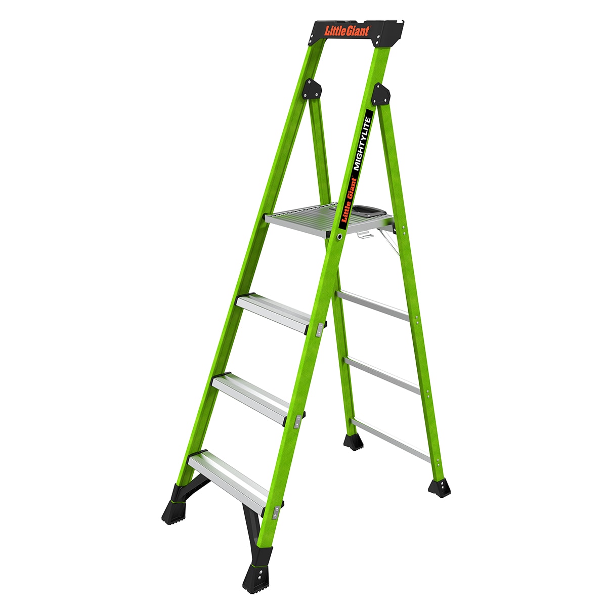 MightyLite 2 6-ft Fiberglass Type 1a- 300-lb Load Capacity Step Ladder 15396-001