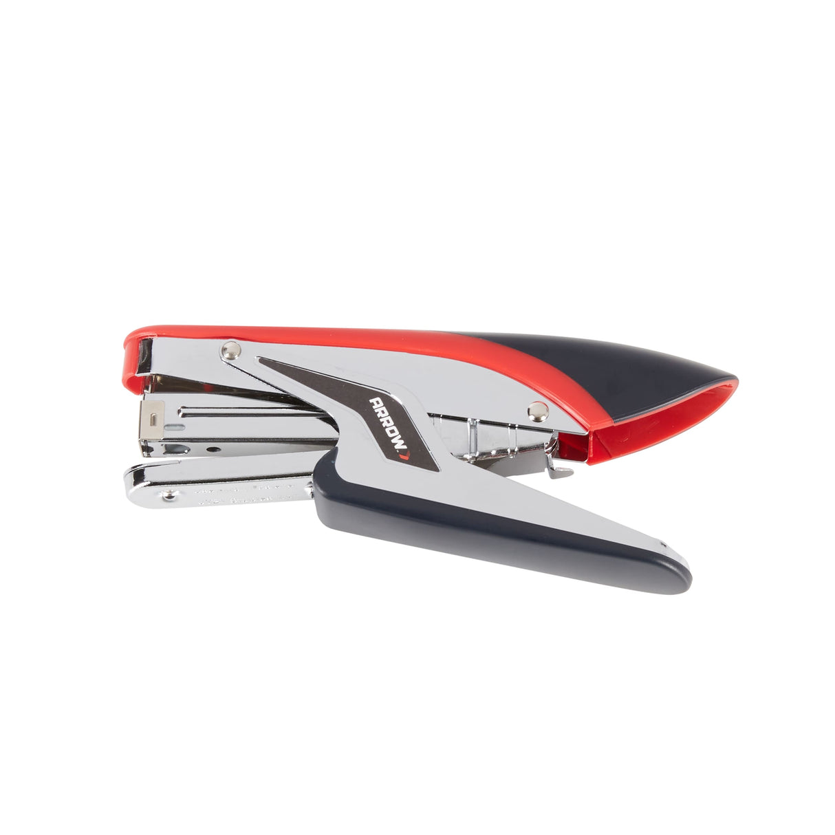 P21 Lightweight Plier Type Stapler - Manual Staple Gun - Gray - Soft Grip - 7/16-in Crown Size P21