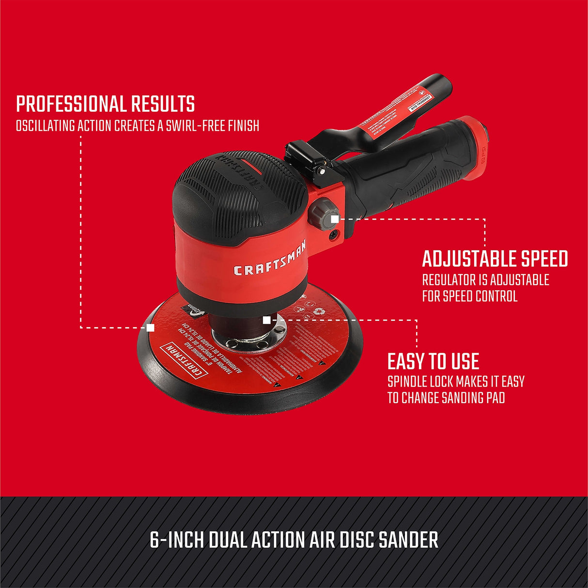 Craftsman Dual Action Sander CMXPTSG1014NB