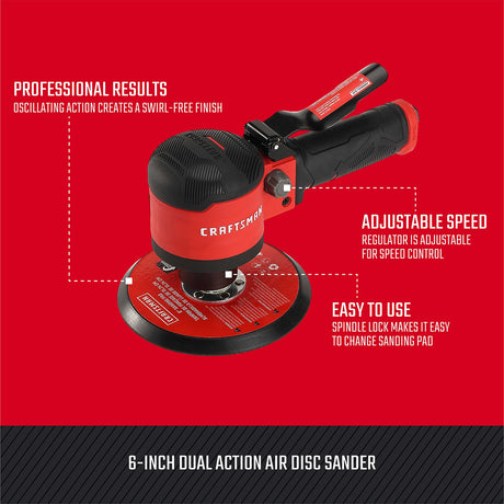 Craftsman Dual Action Sander CMXPTSG1014NB