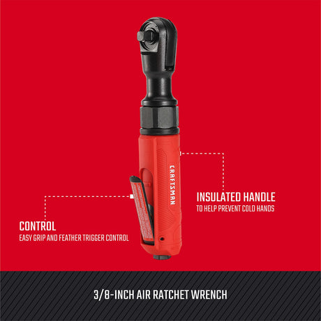 3/8-in Air Ratchet Wrench CMXPTSG1007NB