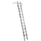 D1200-2 40-ft Aluminum Type 2-225-lb Load Capacity Extension Ladder D1240-2