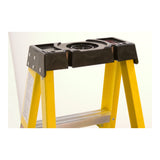 6100 10-ft Fiberglass Type 1A-300-lb Load Capacity Step Ladder 6110