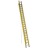 D7100-2 40-ft Fiberglass Type 1a- 300-lb Load Capacity Extension Ladder D7140-2