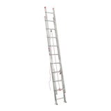 D1100-2 24-ft Aluminum Type 3- 200-lb Load Capacity Extension Ladder D1124-2