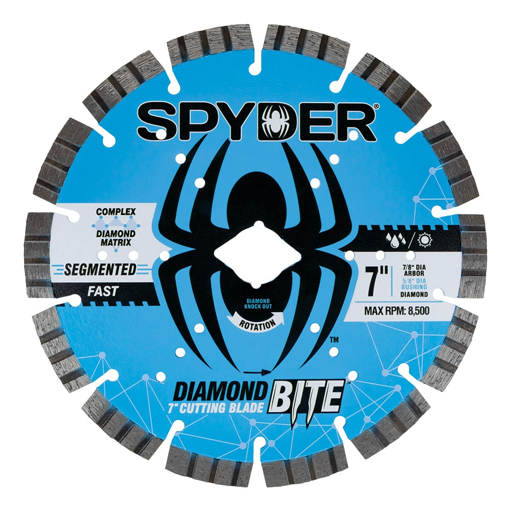 Diamond Bite 7-in Wet/Dry Segmented Rim Diamond Saw Blade 14121