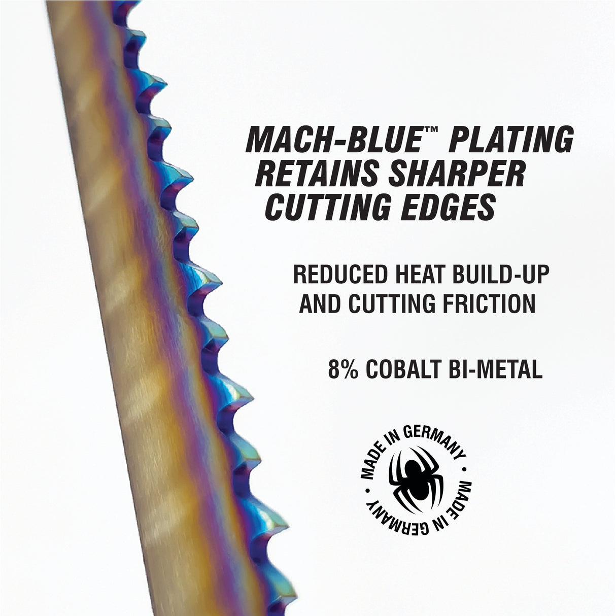 Mach-Blue Bi-metal 9-in 6-TPI Wood/Nail Embedded Cutting Demolition Reciprocating Saw Blade (2-Pack) SPY-200321