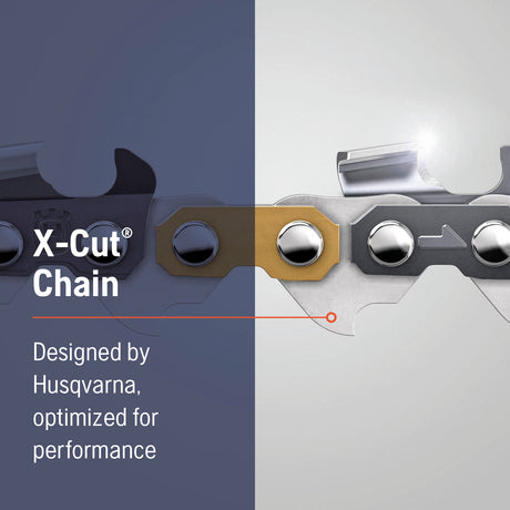 X-Cut S83G 72 Link Replacement Chainsaw Chain For 20-in, 0.05-in Gauge, 3/8-in Pitch 529475072