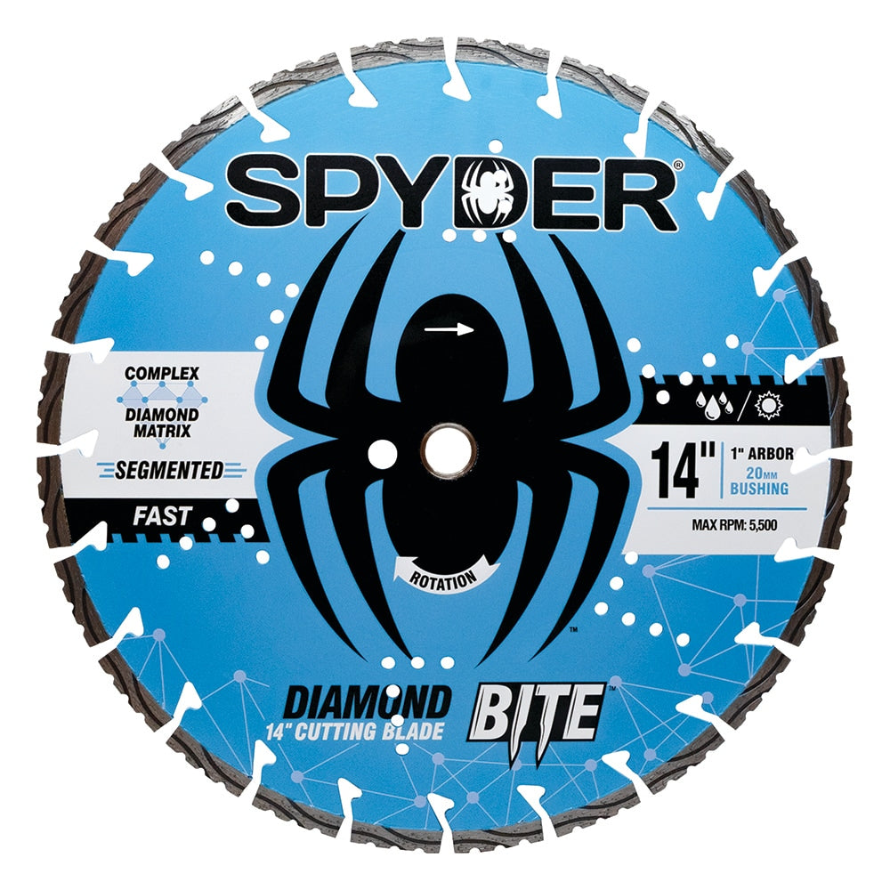 Diamond Bite 14-in Wet/Dry Segmented Rim Diamond Saw Blade 14126