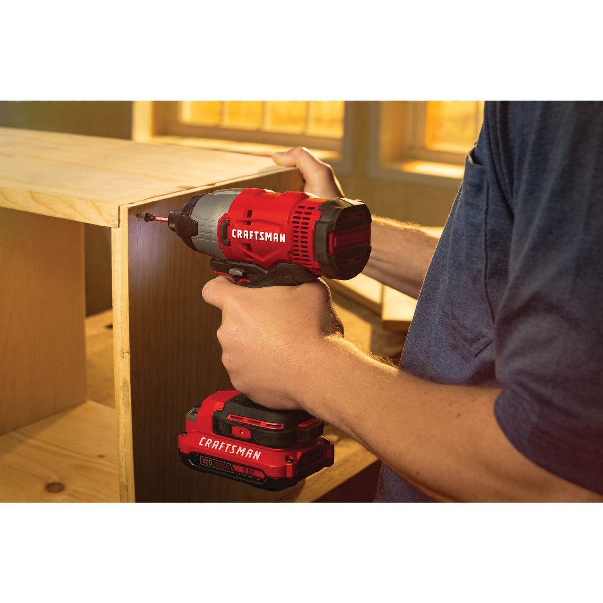 20V Max Cordless Impact Driver (2-Batteries Included, Charger Included) CMCF800C2