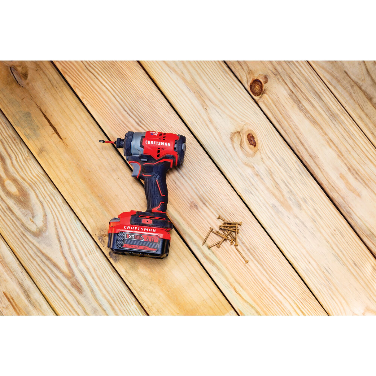 20V Max Brushless Cordless Impact Driver (2-Batteries Included, Charger Included and Soft Bag included) CMCF820D2