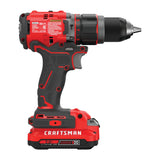 V20 1/2-in 20-volt Max Variable Speed Brushless Cordless Hammer Drill (2-Batteries Included) CMCD721D2