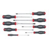 V-Series 8-Piece Bi-material Handle Assorted Drive Screwdriver Set CMHT65618V