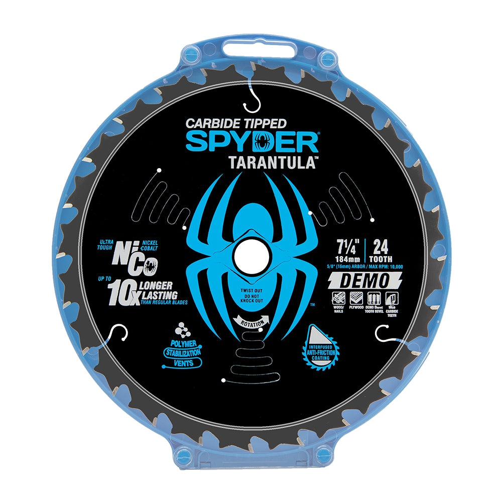 Demolition 7-1/4-in 24-Tooth Rough Finish Tungsten Carbide-tipped Steel Circular Saw Blade 13006