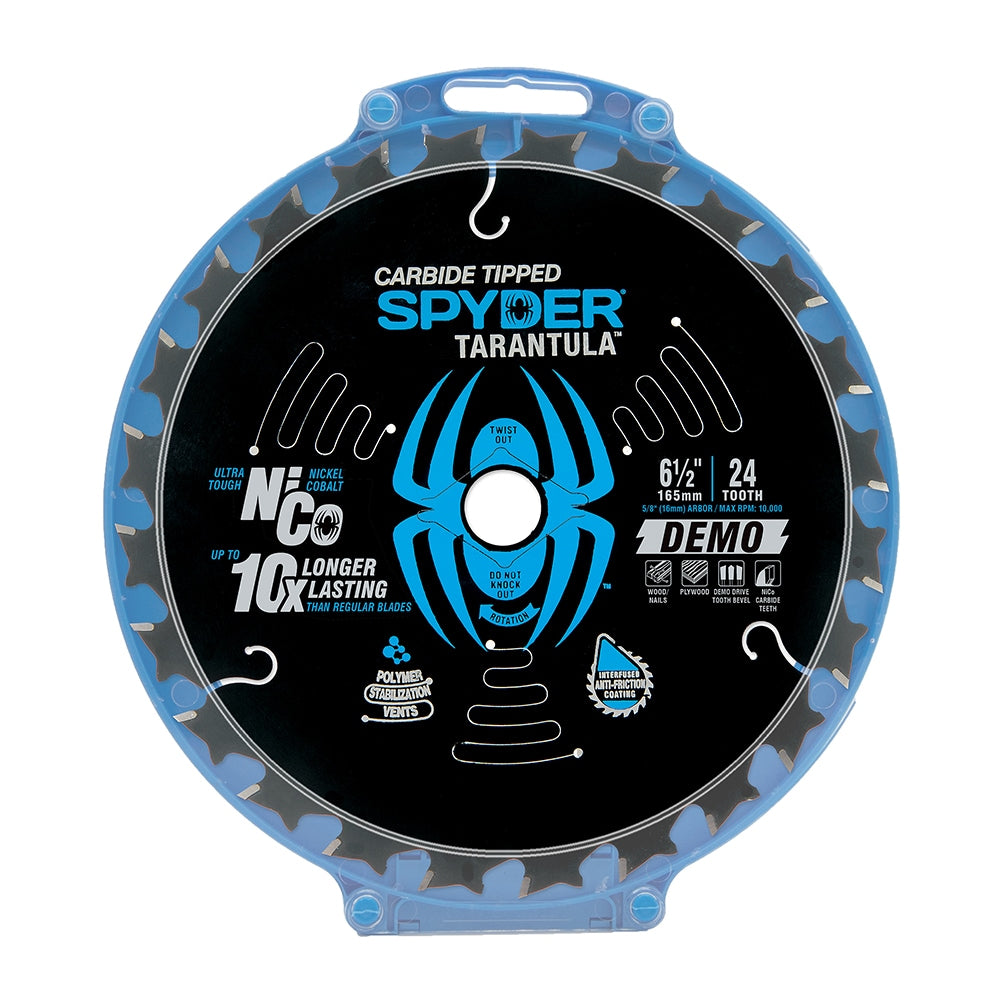 Demolition 6-1/2-in 24-Tooth Rough Finish Tungsten Carbide-tipped Steel Circular Saw Blade 13041