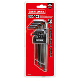 10-key Standard (Sae) Hex Key Set CMHT26030