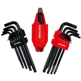 20-key Standard (Sae) and Metric Combination Hex Key Set CMHT26028