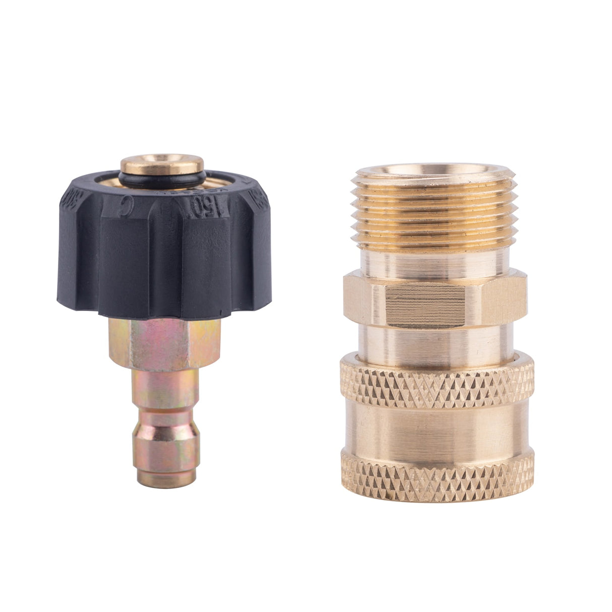 4500 PSI 1/4-in Brass Gas and Electric Pressure Washers Quick Disconnect Plug and Female Metric SGY-PWA98