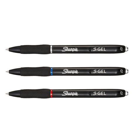 S-Gel 4-Pack 0.7-mm Black, Red and Blue Gel Pen 2096174