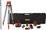 Red 1500-ft Self-Leveling Outdoor 360 Beam Rotary Laser Level (Accessories Included) 99-028K