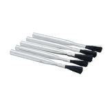 Acid Brush Set - Pack of 5 - Ideal for Flux Application and General Purpose Brushing - Short Steel Handle - Synthetic Black Bristles 331765