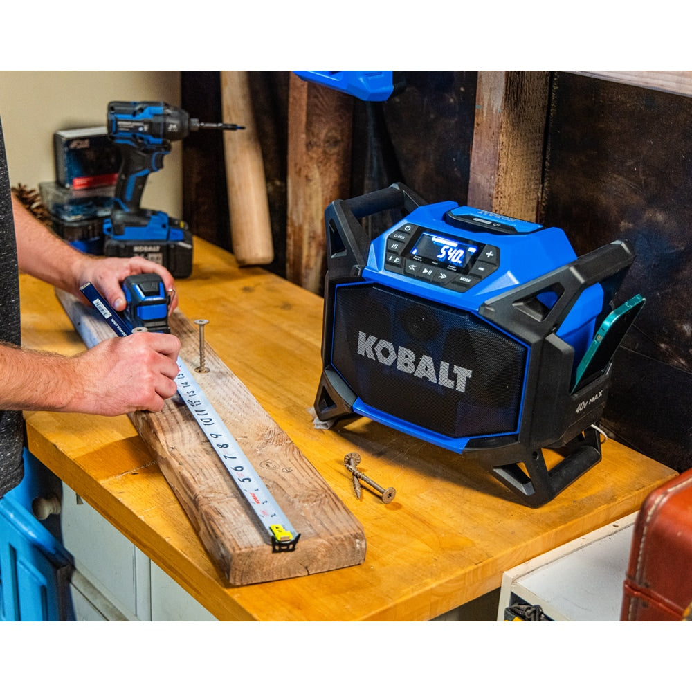 40-volt Water Resistant Cordless Bluetooth Compatibility Jobsite Radio KJR 1040-03