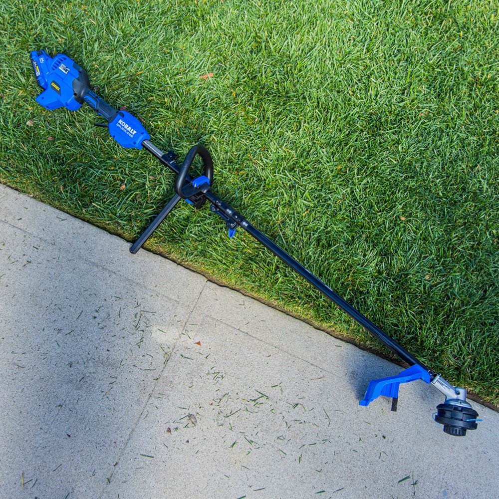 24-volt 15-in Split Shaft Attachment Capable Battery String Trimmer 4 Ah (Battery and Charger Included) KMS 1024A-03