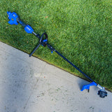 24-volt 15-in Split Shaft Attachment Capable Battery String Trimmer 4 Ah (Battery and Charger Included) KMS 1024A-03