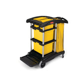 0.1-Gallons Janitorial Cart FG9T7200BLA