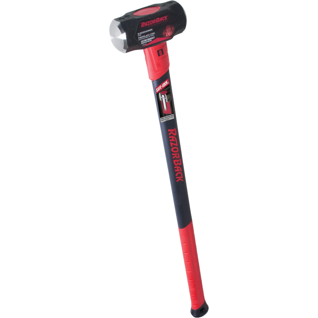 128-oz Smooth Face Steel Head Fiberglass Drywall Sledge Hammer 3113000