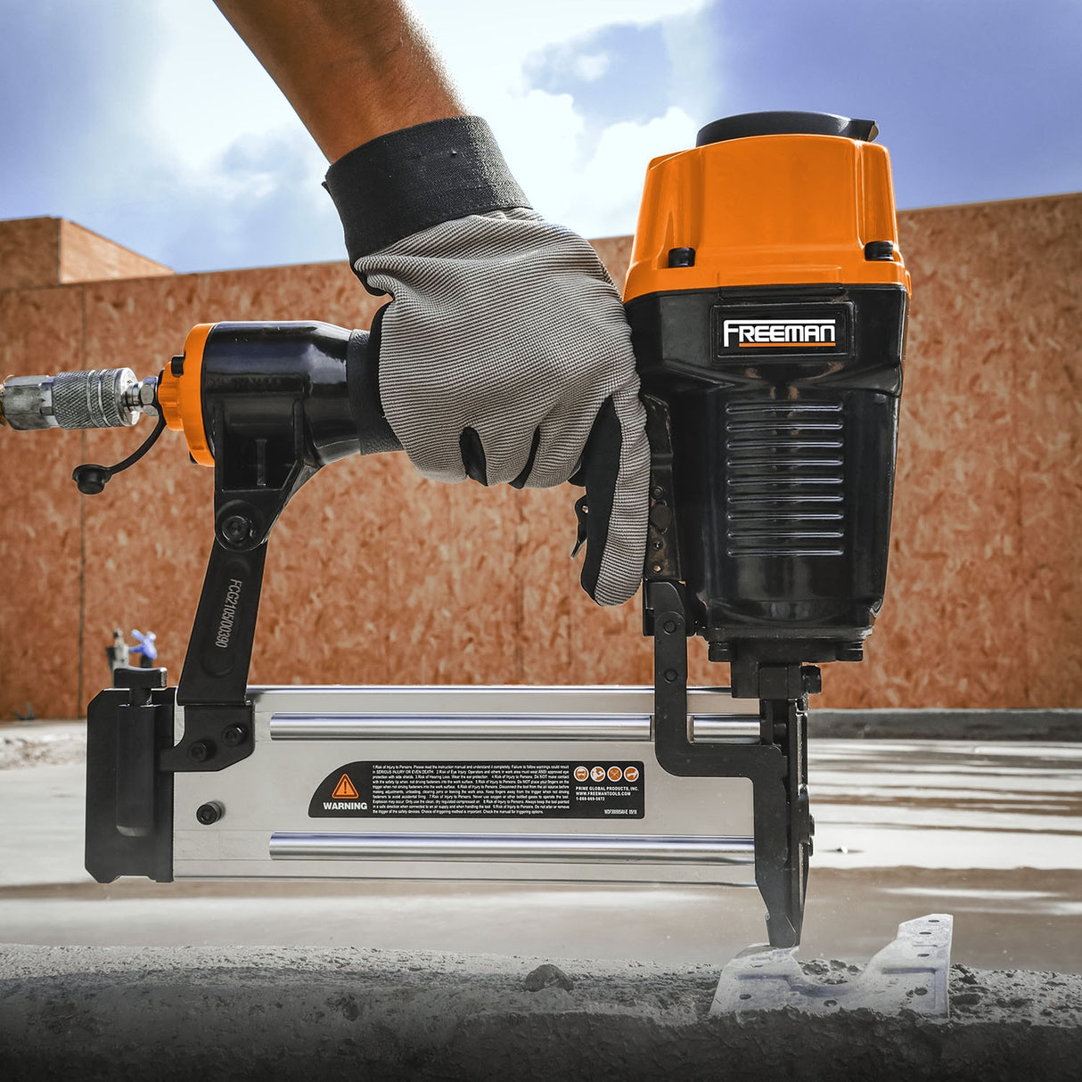 2.5-in 14-Gauge Pneumatic Concrete Nailer PCTN64