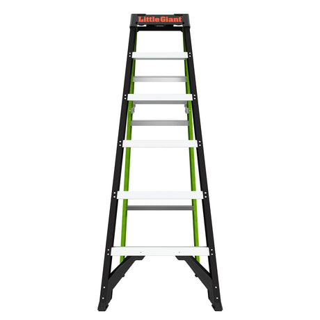 A-Force 6-ft Fiberglass Type 1- 250-lb Load Capacity Step Ladder 15766-002