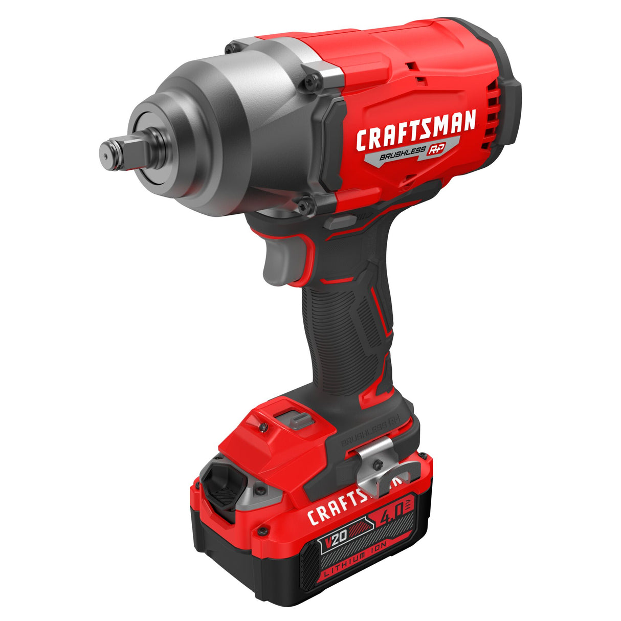 V20 RP 20-volt Max Variable Brushless 1/2-in Drive Cordless Impact Wrench (Battery Included) CMCF940M1