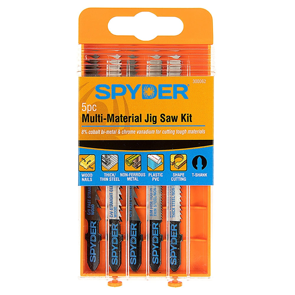 Set T-shank Bi-metal Blade Set (5-Pack) SPY-300062