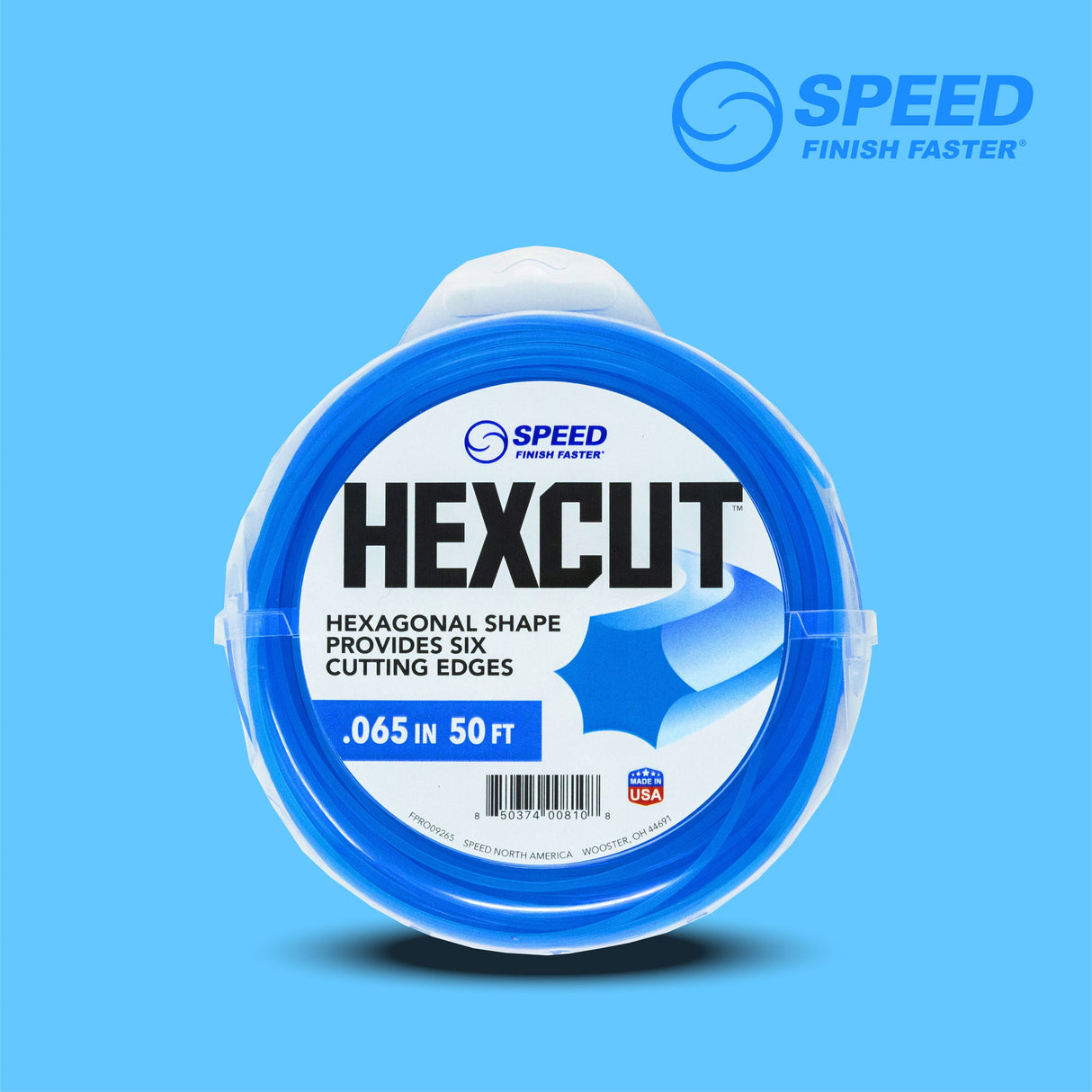 HexCut 0.065-in x 50-ft Spooled Trimmer Line FPRO09265