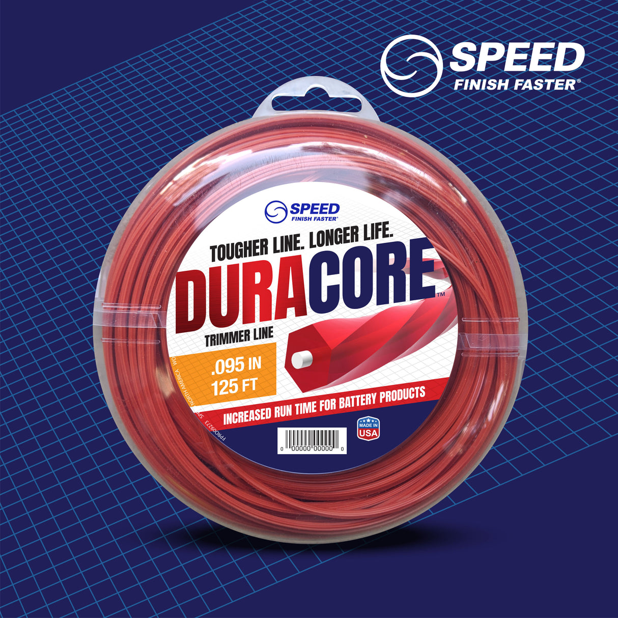 DuraCore 0.095-in x 125-ft Spooled Trimmer Line FPRO09273