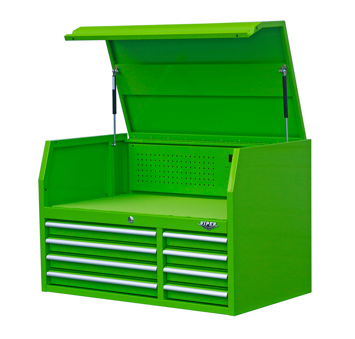 40.9-in W x 26.6-in H 8-Drawer Steel Tool Chest (Green) V4108LGC