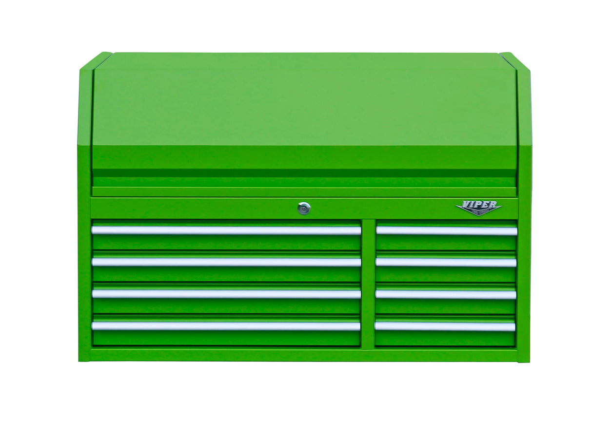 40.9-in W x 26.6-in H 8-Drawer Steel Tool Chest (Green) V4108LGC