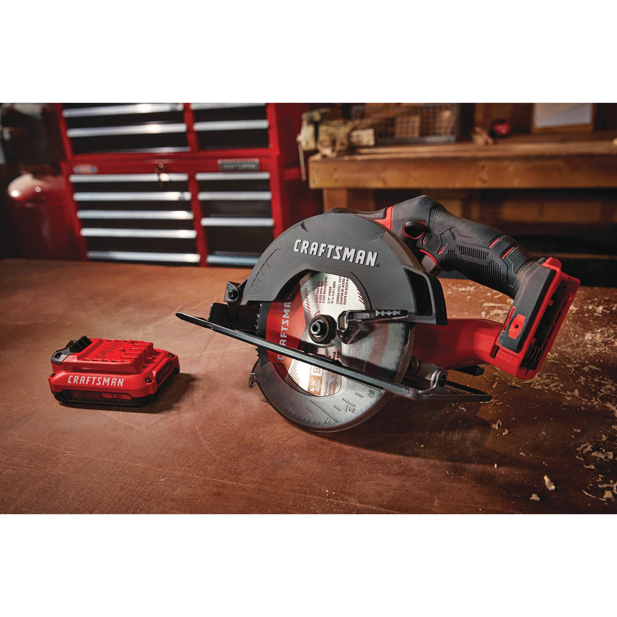 20V Max 6-1/2-in Cordless Circular Saw Kit (1-Battery & Charger Included) CMCS500M1