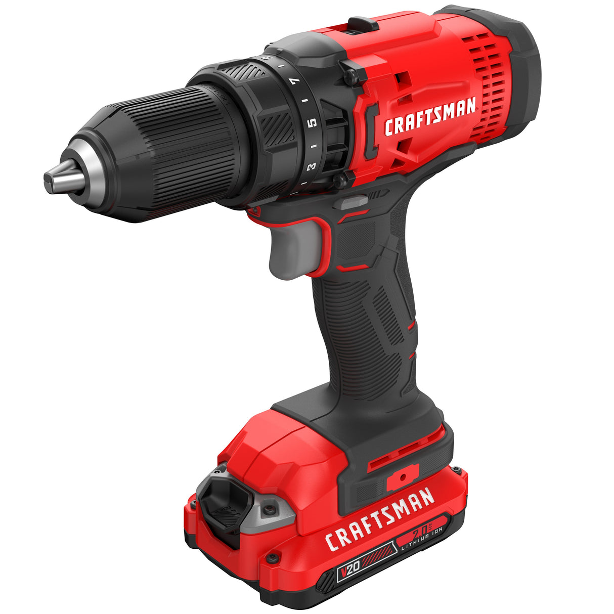 20V Max 1/2-in Cordless Drill (1-Battery Included, Charger Included) CMCD700C1