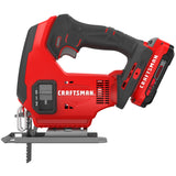 20V Max Variable Speed Keyless Cordless Jigsaw (Charger Included and Battery Included) CMCS600D1