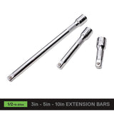 3-Piece 1/2-in Drive Socket Extension Set 86930