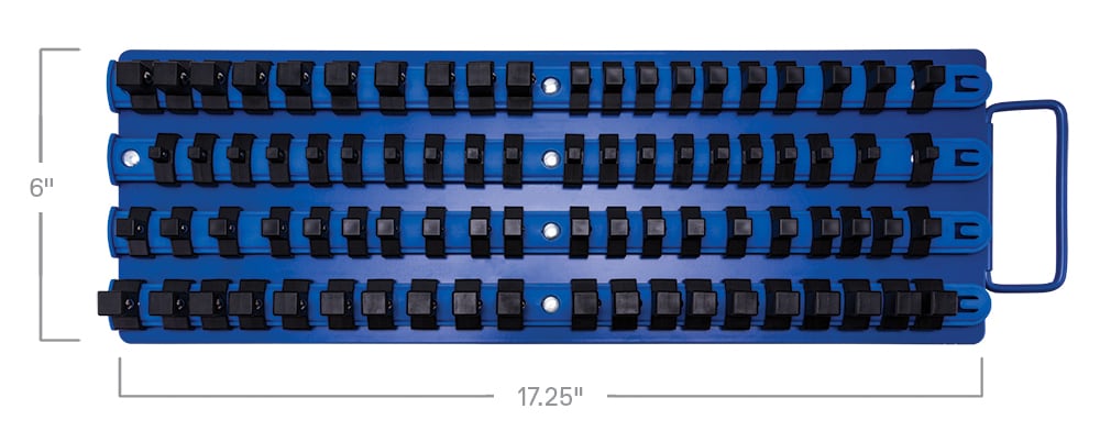 Steel Socket Storage One Multiple Drive Steel Socket Storage Tray 85923