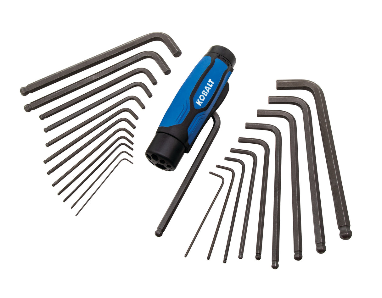 22-key Metric Hex Key Set KHK01