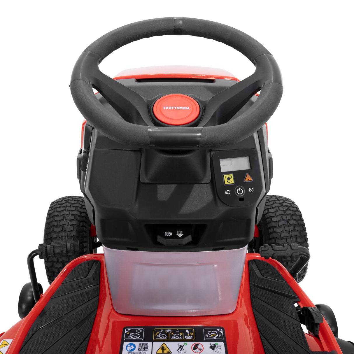 TURNTIGHT 42-in 56-volt Lithium Ion Electric Riding Lawn Mower with(1) 60 Ah Battery (Charger Included) CMCRM233303