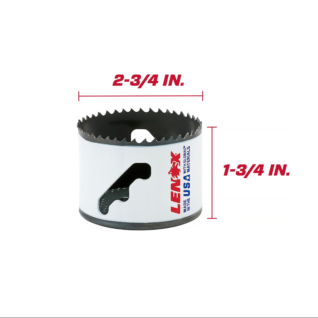 2-3/4-in Bi-metal Non-arbored Hole Saw LXAH1234