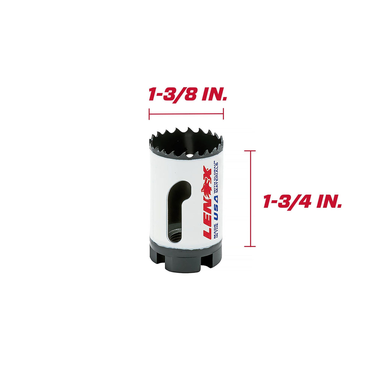 1-3/8-in Bi-metal Non-arbored Hole Saw LXAH1138